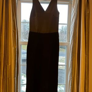 Fun and sophisticated pant suit with surprising back detail.